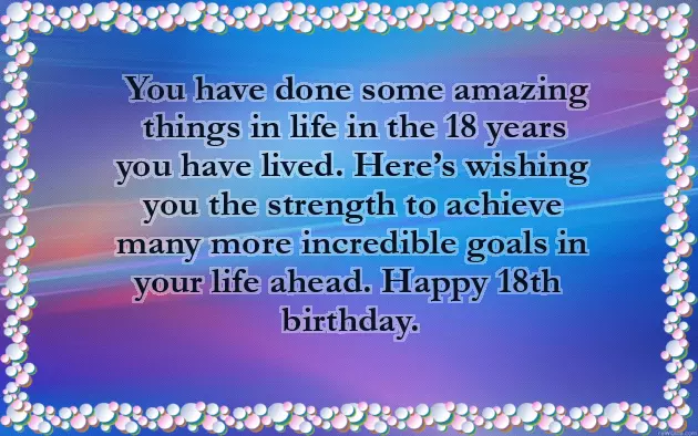 Birthday Wishes For Daughter Turning 18