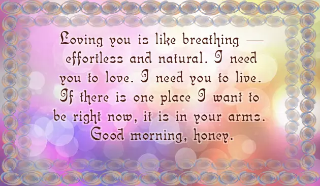 Morning Wishes For Loved One Morning Wishes For Loved One