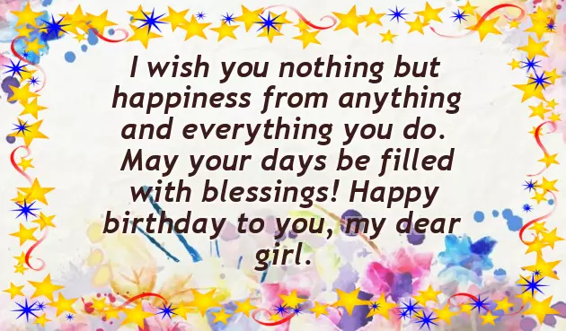 Birthday Wishes For A Baby Girl Birthday Wishes For A Baby Girl