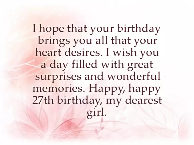 27 Birthday Quotes