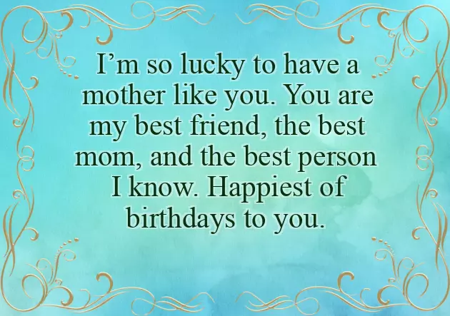 Birthday Mum Quotes