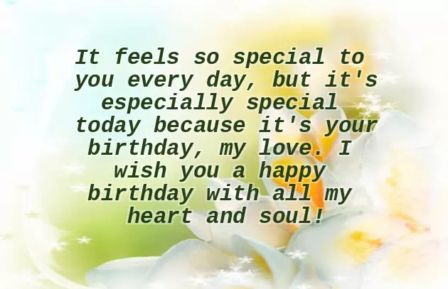 Birthday Love For Him