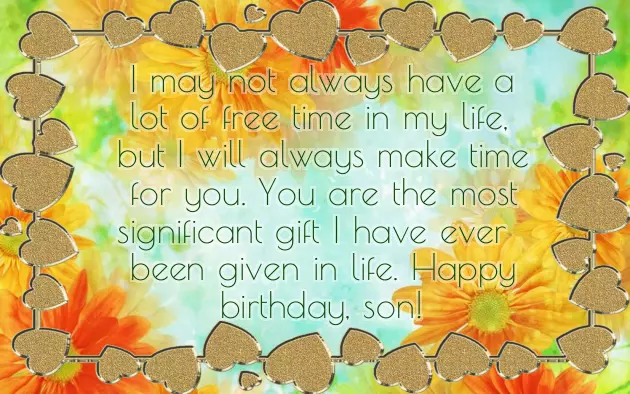 Happy Birthday First Son Happy Birthday First Son