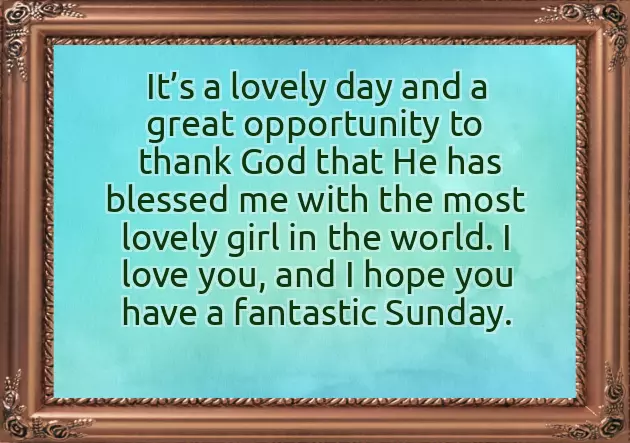 Happy Sunday My Friend