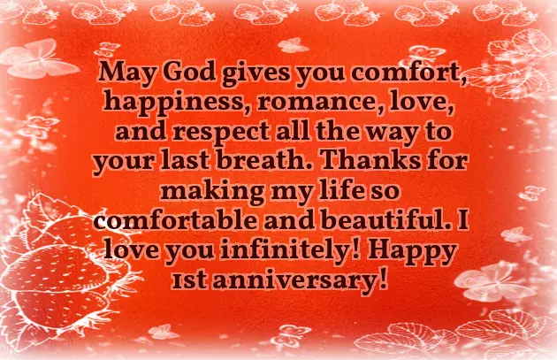 Wedding Anniversary Wishes From Bible