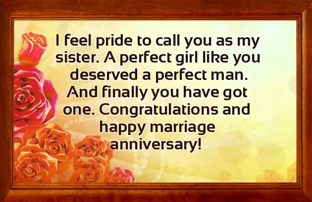 Happy Wedding My Sister