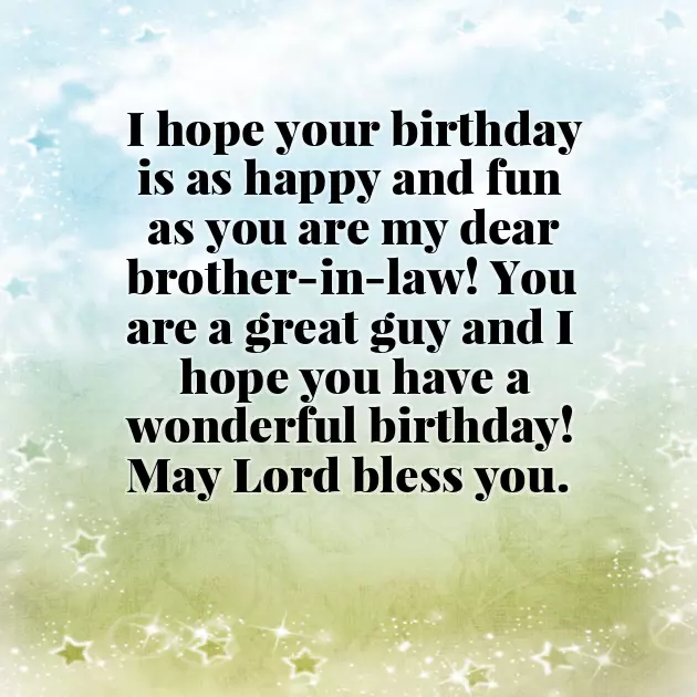 Happy Birthday Blessings Brother