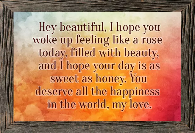 Best Romantic Morning Message Best Romantic Morning Message
