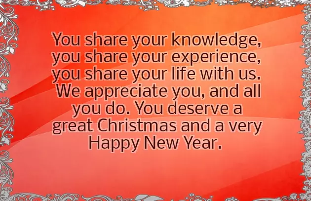 Christmas Wishes Message