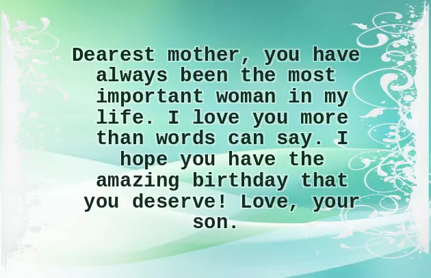 Happy Birthday To Your Mom