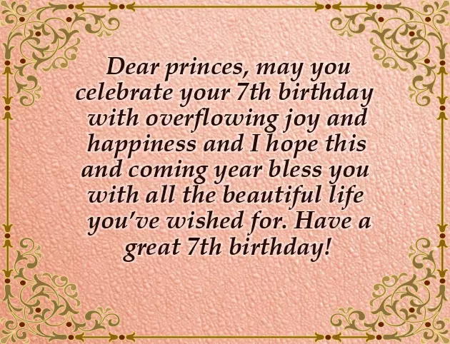 Birthday Wishes For Daughter Turning 7 Birthday Wishes For Daughter Turning 7