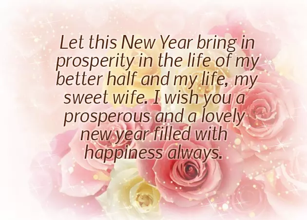 New Year Message To My Wife New Year Message To My Wife