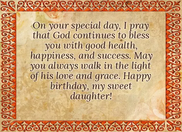 Happy Birthday To My Cute Daughter Happy Birthday To My Cute Daughter