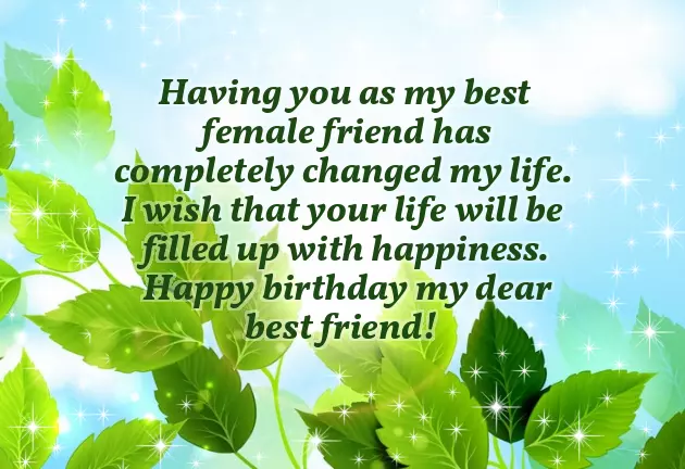 Happy Birthday Wishes To My Close Female Friend Happy Birthday Wishes To My Close Female Friend
