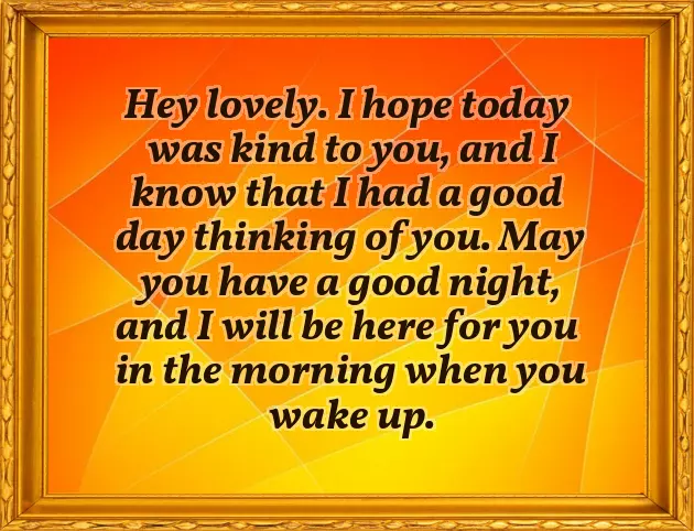 Good Night For Your Love Good Night For Your Love