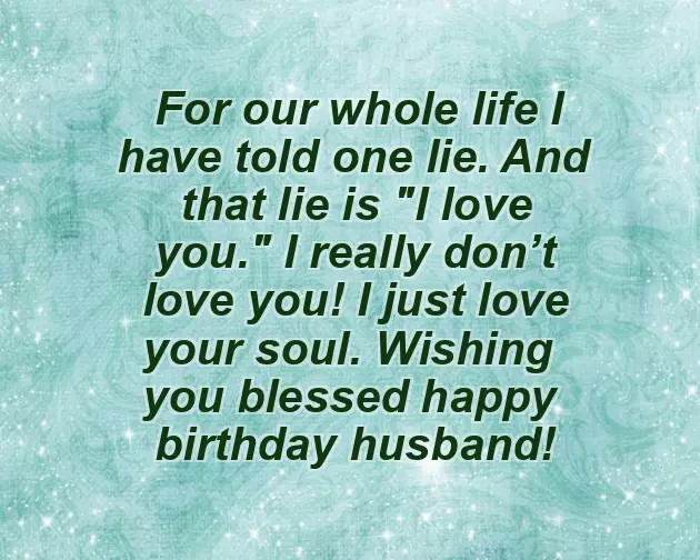 Inspirational Birthday Wishes For Husband