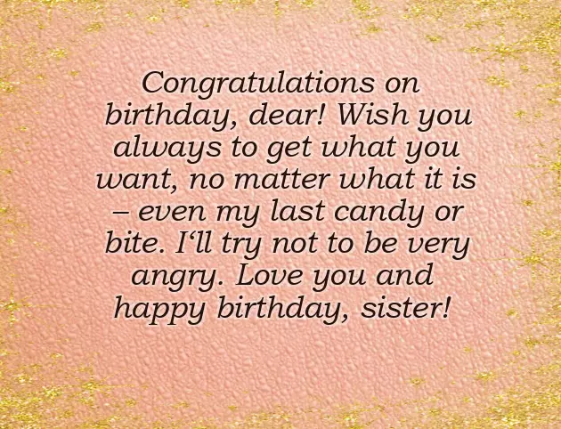 Funny Wishes For Birthday For Sister Funny Wishes For Birthday For Sister