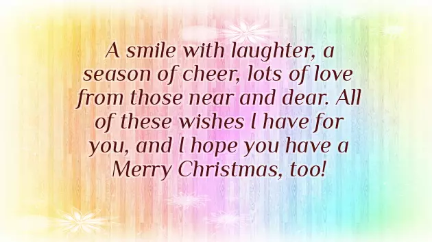 Merry Christmas To Family