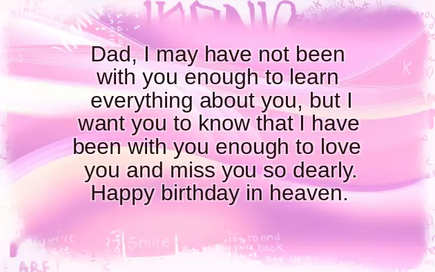 Birthday Wishes For A Late Father Birthday Wishes For A Late Father