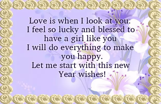 New Year Message For Girlfriend New Year Message For Girlfriend