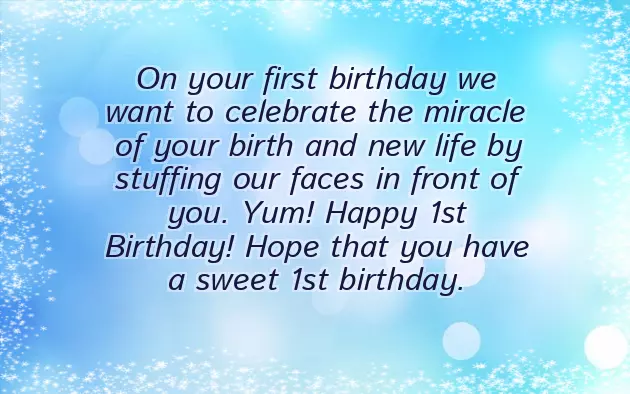 Happy Birthday Wishes 1 Year Boy Happy Birthday Wishes 1 Year Boy