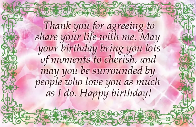Happy Birthday Message For Husband In English
