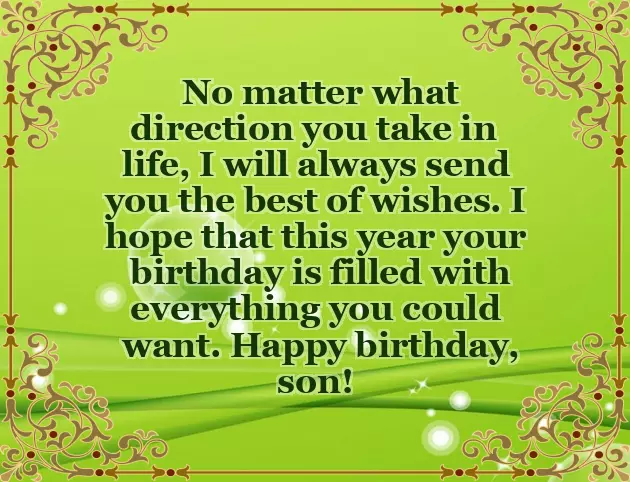 Blessing For Son Birthday Blessing For Son Birthday
