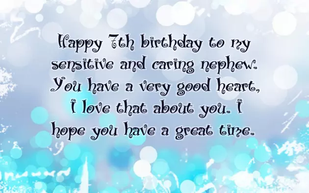 Happy 7Th Birthday To My Nephew Happy 7Th Birthday To My Nephew