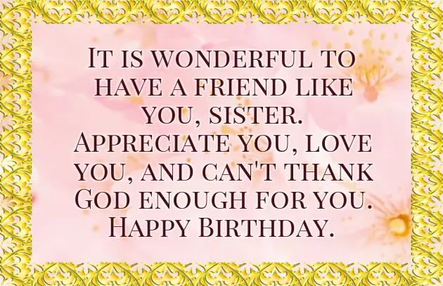 Birthday Wishes For Friend Like Elder Sister Birthday Wishes For Friend Like Elder Sister