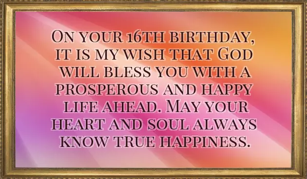 Happy 16Th Birthday Wishes For Granddaughter Happy 16Th Birthday Wishes For Granddaughter