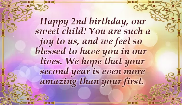 Birthday Wishes For A Year Old Baby Girl