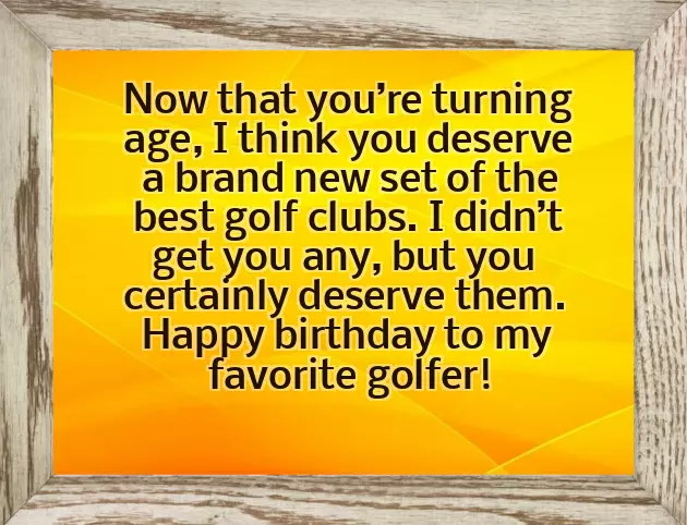 Birthday Wishes For A Golfer Birthday Wishes For A Golfer