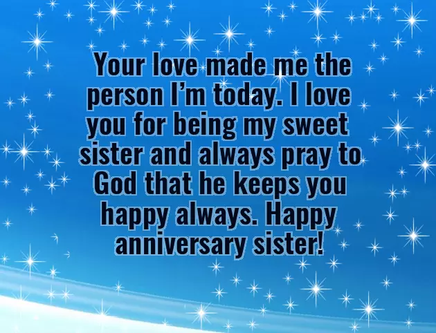 Wedding Anniversary Sister Wishes Wedding Anniversary Sister Wishes