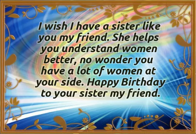 Happy Birthday Wishes For Friend Sister Happy Birthday Wishes For Friend Sister