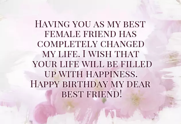 Happy Birthday Message To Your Best Friend