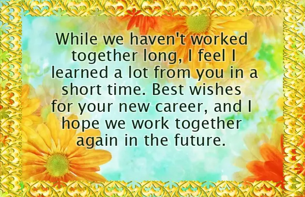 Good Luck For Your Future