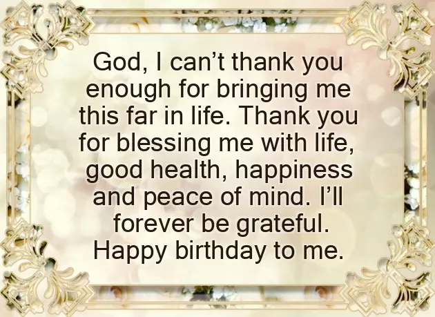My Birthday Wish For Myself Today My Birthday Wish For Myself Today