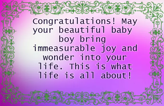 Best Wishes For New Born Baby