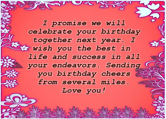 Long Distance Birthday Wishes For Sister Long Distance Birthday Wishes For Sister