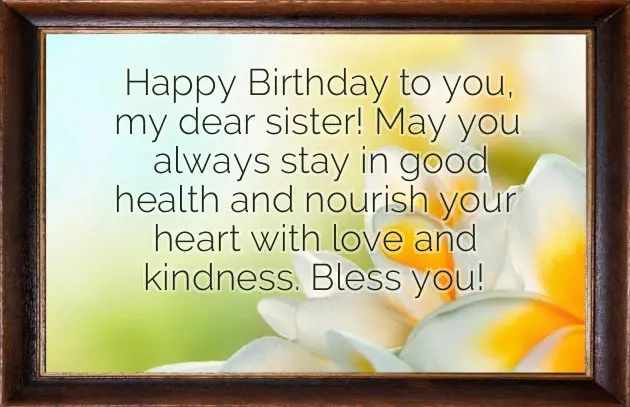 Sister Birthday Wishes For Sister Sister Birthday Wishes For Sister