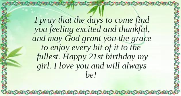 21St Birthday Wishes For Girlfriend 21St Birthday Wishes For Girlfriend
