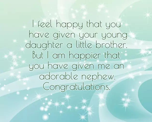 Congratulations On Your Second Baby