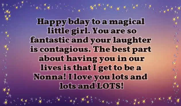 Birthday Wishes For Grand Niece