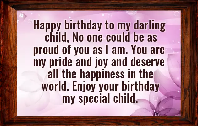 Kids Wishes Birthday