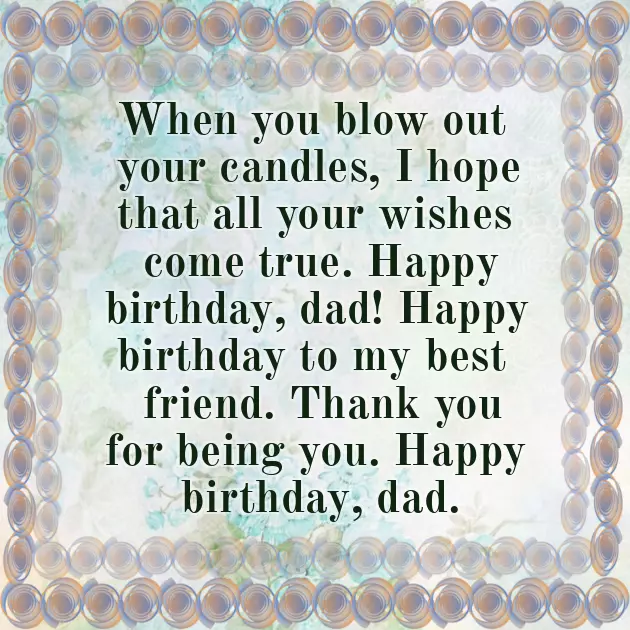 Birthday Day Wishes For Father From Daughter Birthday Day Wishes For Father From Daughter