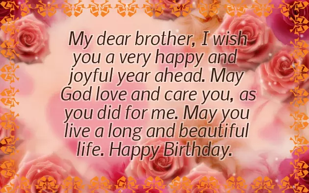 Birthday Wishes To My Dear Brother Birthday Wishes To My Dear Brother