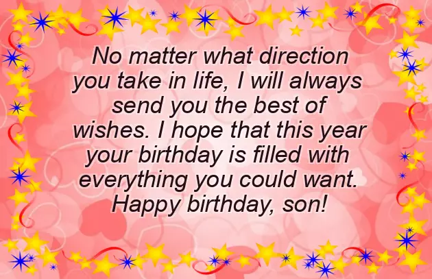 Happy Birthday Wishes For Adopted Son