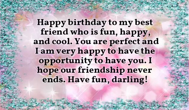 Birthday Wishes For A Female Best Friend Birthday Wishes For A Female Best Friend