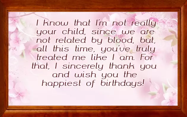 Birthday Wishes For Step Mother Birthday Wishes For Step Mother