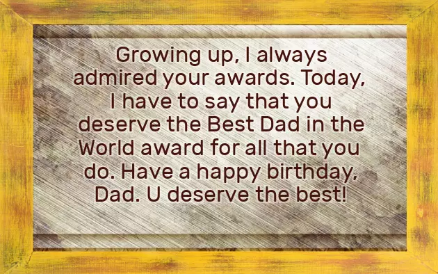 Wording For Papa Birthday